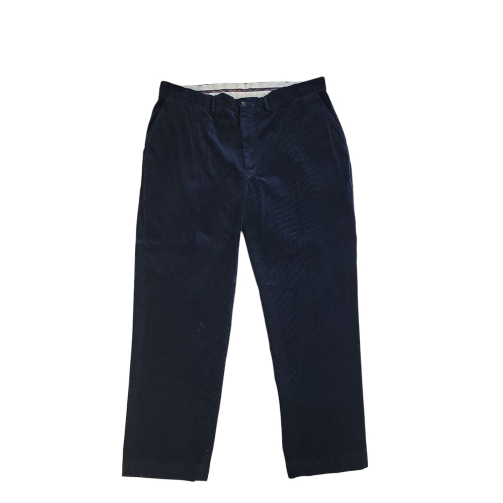 Vintage Polo Ralph Lauren Blue Corduory Preppy Business Pants Size 40/30